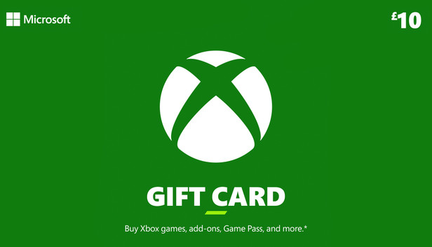Microsoft Store Carte cadeau Xbox Live 10£