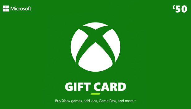Microsoft Store Carte cadeau Xbox Live 50£