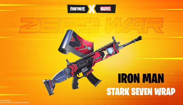 Epic Games Fortnite - Iron Man Stark Seven Wrap