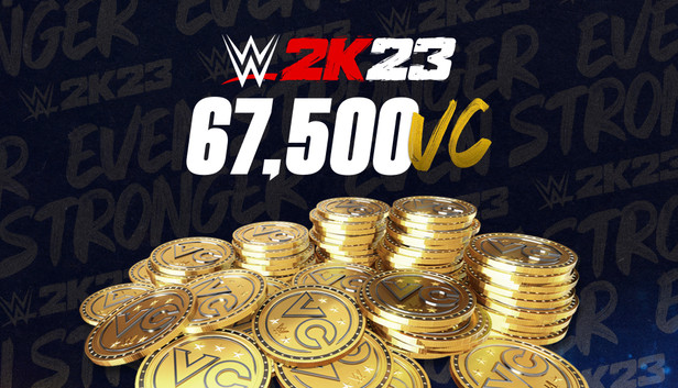 Microsoft Store Pack 67 500 unités de monnaie virtuelle WWE 2K23 Xbox ONE