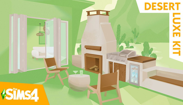 EA App Les Sims 4 Kit Luxe dans le désert