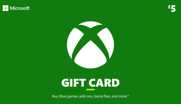 Microsoft Store Carte cadeau Xbox Live 5£
