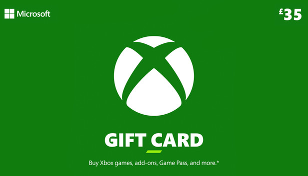 Microsoft Store Carte cadeau Xbox Live 35£