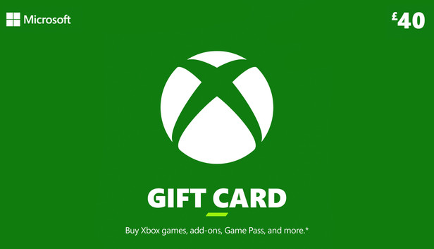 Microsoft Store Carte cadeau Xbox Live 40£