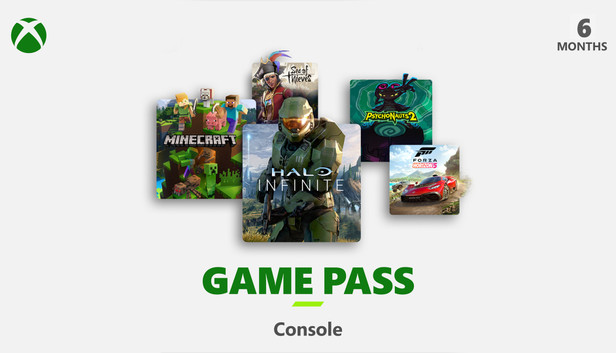Microsoft Store Xbox Game Pass 6 mois