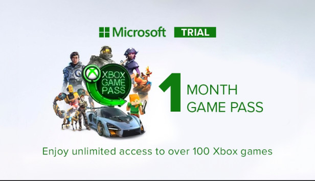 Microsoft Store Xbox Game Pass 1 Mois (Uniquement Nouveaux Comptes)