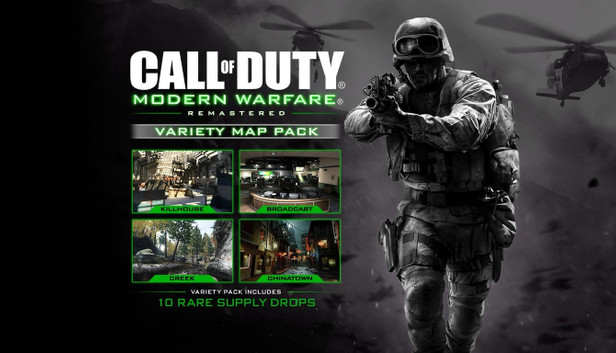 Playstation Store Call of Duty: Modern Warfare Remastered Variety Map Pack PS4
