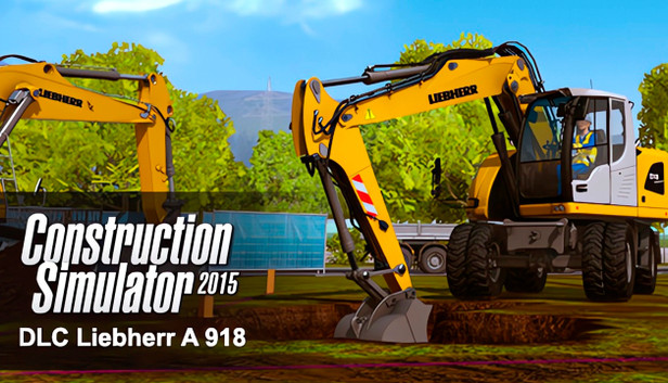 Steam Construction Simulator 2015: Liebherr A 918