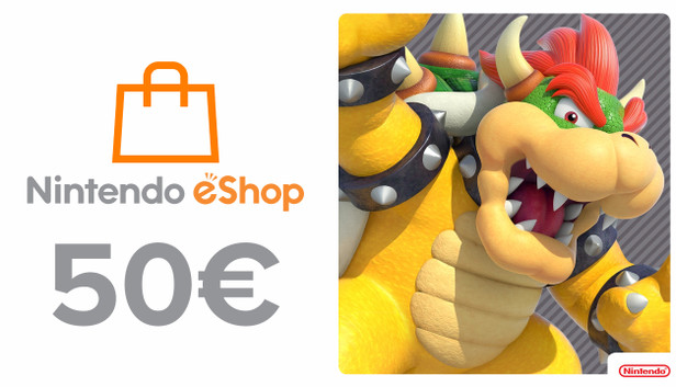 Nintendo Eshop Carte eShop 50€