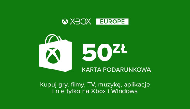 Microsoft Store Carte cadeau Xbox Live 50ZL