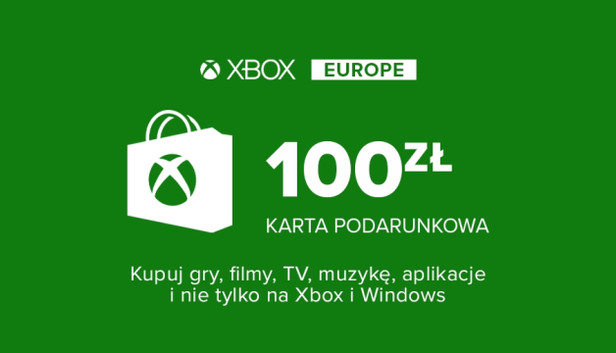 Microsoft Store Carte Cadeau Xbox 100ZL