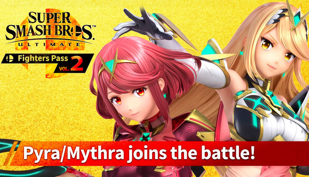 Nintendo Eshop Super Smash Bros Ultimate - Challenger Pack 9: Pyra/Mythra Switch