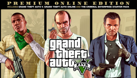 Jacquette Grand Theft Auto V: Premium Online Edition
