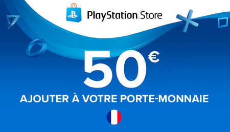 Jacquette Carte Playstation Network 50€